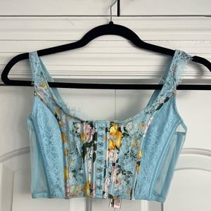 Victoria’s Secret Lemon Corset Bra Top